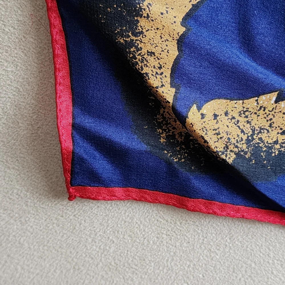 Baar & Beards Floral Silk Scarf